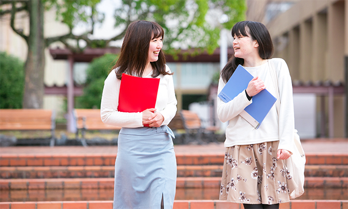 Photo: Two women are walking