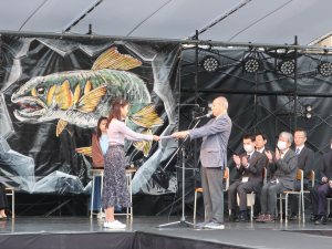 授賞式の様子