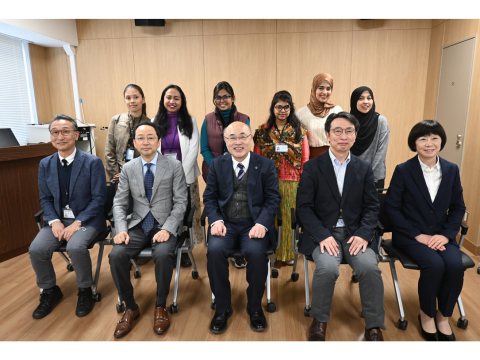 Group photo at the ceremony