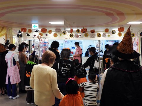 小児科病棟の装飾