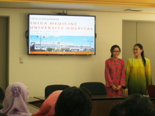 UKM Students at the presentation session UKM Students at the presentation session