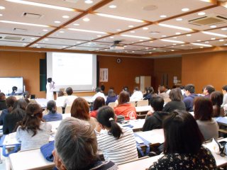 写真：体験授業の様子