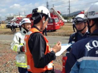 写真：参加機関との連携の様子