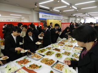 写真：入学祝賀会の様子