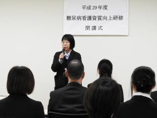 写真：滋賀県健康医療福祉部医療政策課 小島主幹によるご挨拶　