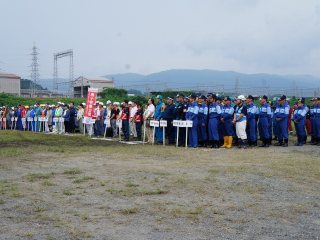 写真：閉会式の様子