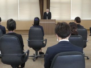 田中病院長の祝辞