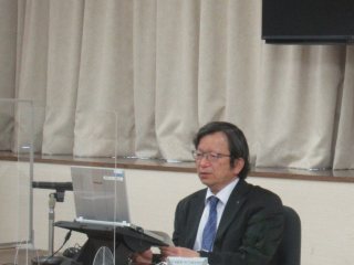 済生会守山市民病院　野々村病院長　司会進行・開会挨拶