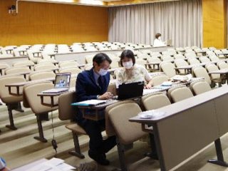 オンライン個別相談会の様子