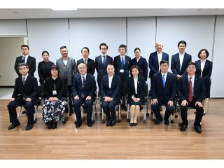 Group photo in the meeting room