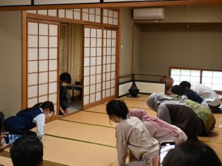 Tea ceremony experience 1