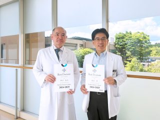 中川義久教授と塩山渉助教 中川義久教授と塩山渉助教