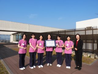 リンパ浮腫外来メンバーの集合写真 リンパ浮腫外来メンバーの集合写真