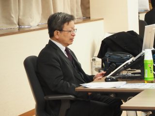 済生会守山市民病院　野々村病院長　司会進行・開会挨拶