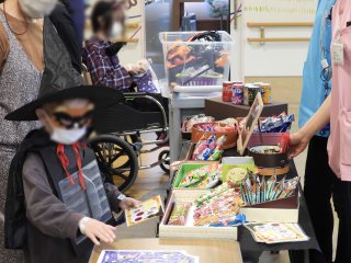 仮装した子どもたち