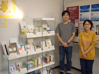 「学生ソロ選書2025」展示コーナー