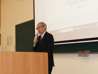 上本学長の挨拶