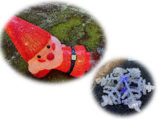 やさしく輝くイルミネーション