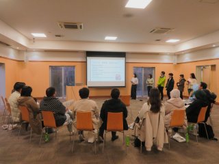 レクチャーの様子