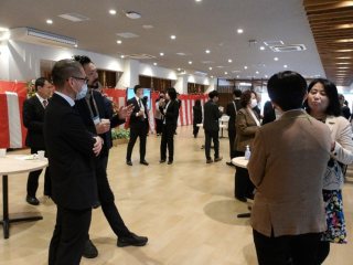 懇親会：参加者の交流