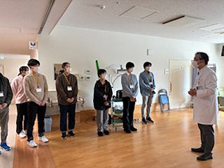 紫香楽病院での研修