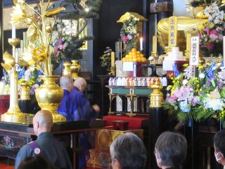 法要の様子