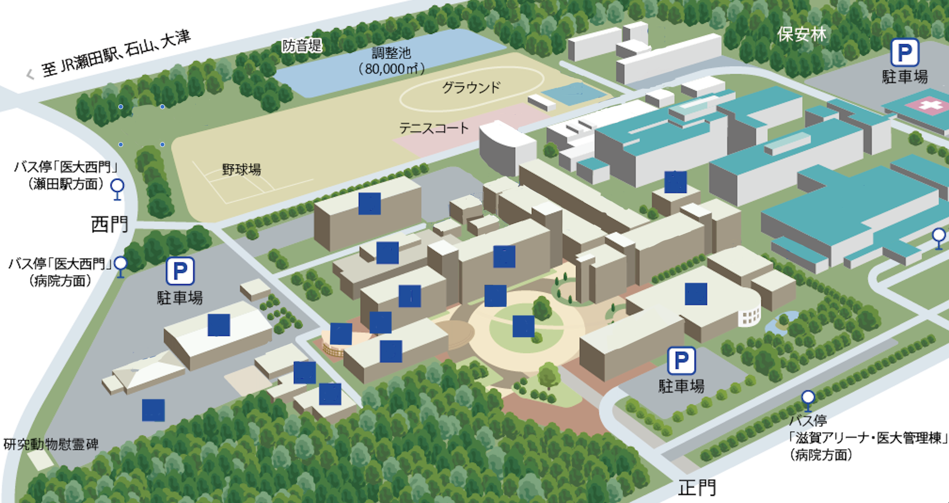 学内マップ